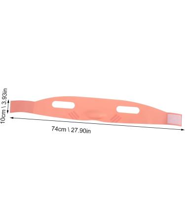 Ipetboom Silicone Beauty Women Bandages Broom Stick Witch Sign Facial Slimming Strap Lift V-line Belt V Thin Silica Gel Pink Line Ribbon Shaping Small Powder - Buy Online on GoSupps.com