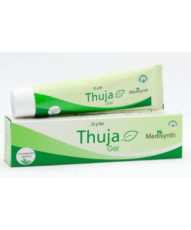 Thuja Gel Ointment for Skin Conditions Like Polypi Tubercles Wart Corn Removal 20 GMS
