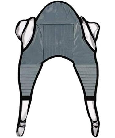Patient Aid Padded U-Sling with Head Support - Size Large (225-375 lbs) Universal Patient Lift Sling - Buy Online on GoSupps.com