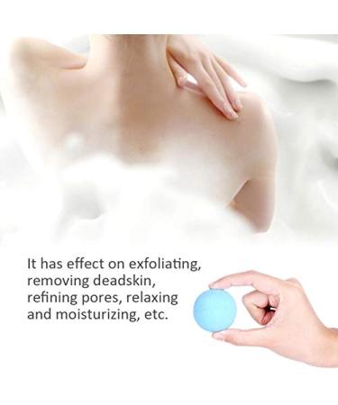 Handmade Moisturizing Bath Bombs with Aromatherapy - SPA Bubble Shower for Dry Skin - Bath Salt Enriched with Mineral Oil and Plant Essence - Perfect Gift for Kids and Women (Blue) - Buy Online on GoSupps.com