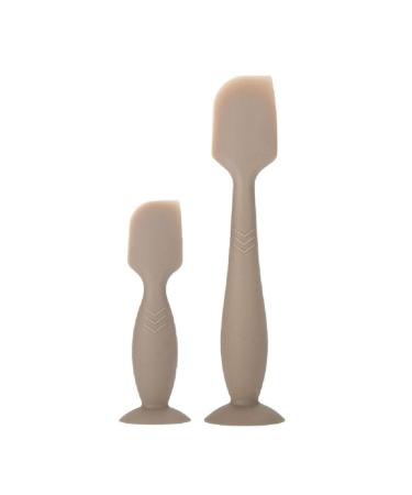 Baby diaper creme spatula silicone diaper creme brush butt paste patle diaper cream applianter baby soft flexible 2-part baby diaper creme creme cream spatula applicator silicone khaki