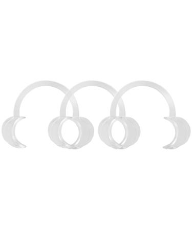 Qtrednrry 4pcs Autoclavable Teeth Whitening Lip & Cheek Retractor Dentist Mouth Opener Repeat Use M