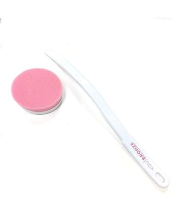 You Bronze Back Applicator  Perfect Self-Tanning Tool  Easy to Apply Self-Tanning Products on the back  Smooth and Soft  No Stains on Hand  Flawless Finish  Replicable Sponge
