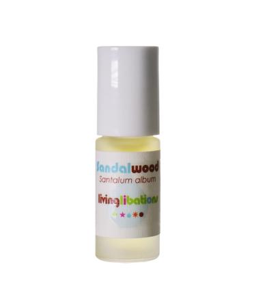 Living Libations - Organic Poetic Pits Roll-On Deodorant | Natural Wildcrafted Vegan Clean Beauty (Sandalwood)