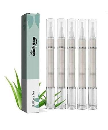5-Piece Nail Care Pen Set | Nail Repair Treatment with Tea Tree Oil Vitamin E & Aloe Vera for Healthy Fingernails & Toenails - Buy Online on GoSupps.com