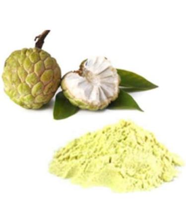 Herbal Magic Custard Apple Powder - Pure & Natural for Vibrant Smoothies, Shakes, Juices, Baking - 100g Pack - Irresistibly Delicious for Active Lifestyles - Buy Online on GoSupps.com