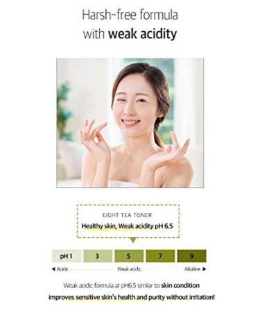 BOM COSMETICS Eight Tea Toner 5.07 fl oz Hydrating Face Toner for Sensitive Skin with eight tea extracts Control Oil and Moisture Balance Refreshing & Soothing Formula Korean Skin Care - Buy Online on GoSupps.com