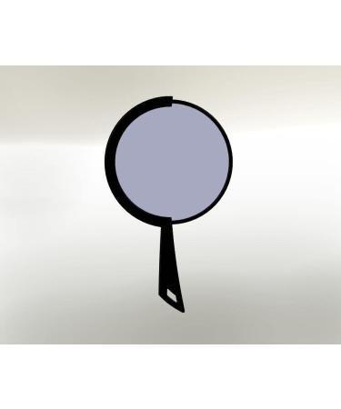 Cricket Round Handheld Salon Mirror for Hairstylist - Black | Barber Station Supplies - Buy Online on GoSupps.com
