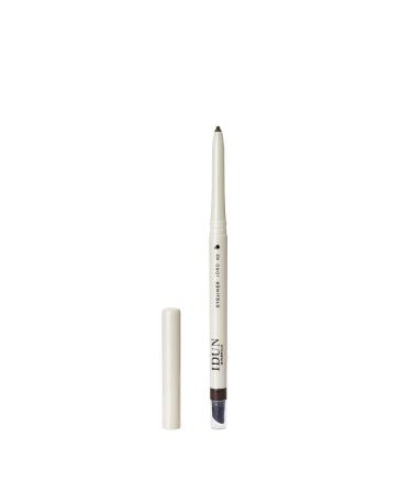 IDUN Minerals Creamy Eyeliner - Precision Pen for Flawless Eye Looks - Skin Nourishing Mineral Formula - Fine Tipped Point and Angled Smudging Tool for Sharp or Smoky Designs - 102 Jord - 0.012 oz Brown