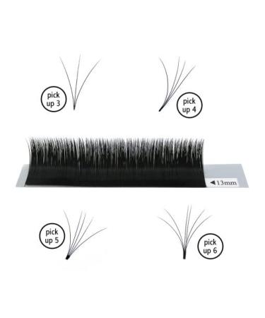 The Lash Supply Easy Fan Volume Eyelashes | C/D Curl | 9-20mm | 0.05 Thickness | Professional Magic Lashes Extension Supplies - Buy Online on GoSupps.com