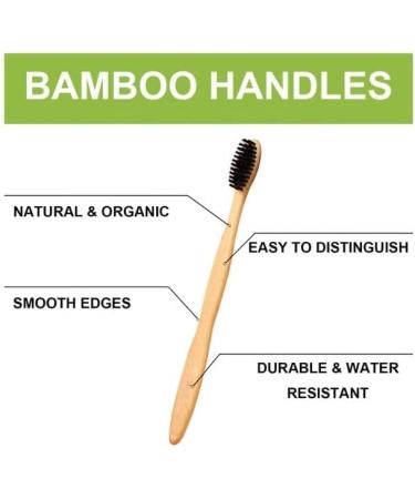 Eco-Friendly Bamboo Toothbrushes for Couples | Solar-Powered Cute & Happy Design | Buy Internationally - Buy Online on GoSupps.com