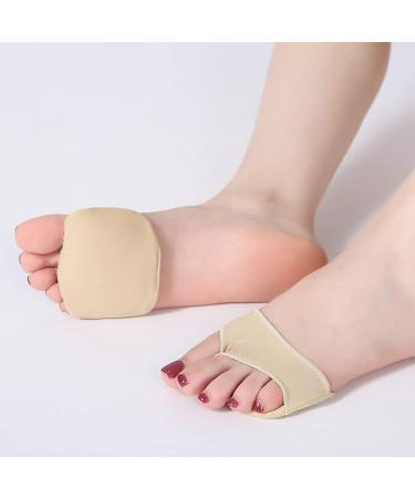 Metatarsal Pads for Women Men - Size 4-8 (4PCS) | Ball of Foot Cushions for High Heel Comfort and Pain Relief - Beige & Black Forefoot Pads - Buy Online on GoSupps.com
