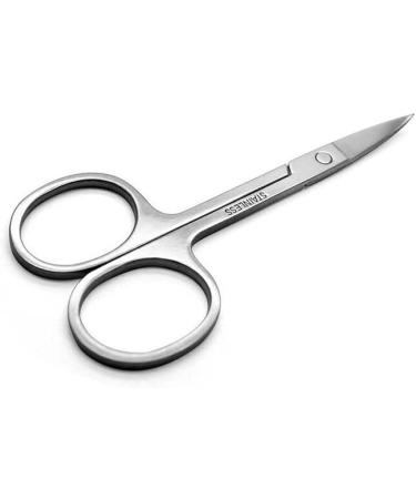 CanEve Craft Scissors Professional Nail Scissor Manicure for Nails Eyebrow Nose Eyelash Cuticle Scissors Curved Pedicure Makeup Tools Scissors - Buy Online on GoSupps.com