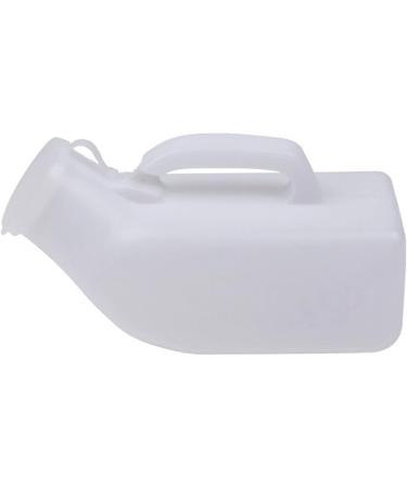 Urinal Bottle -for Men and Elderly 1000ml Urine Jar Spill Proof Plastic Urinals for Urine Collection and Travel Pee Bottle Happy - Buy Online on GoSupps.com