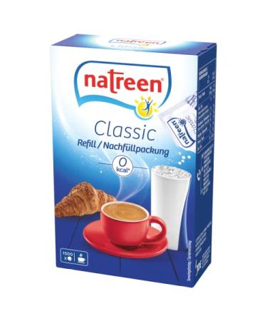 Natreen Sweetener Classic - Fine Sweetness Refill 1500 Pieces (96g) | Premium Sugar Substitute for Healthy Living - Buy Online on GoSupps.com