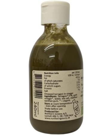 Organic Tarragon Liquid Herb - 240ml | Pure Extract for Cooking & Health Benefits - Buy Online on GoSupps.com