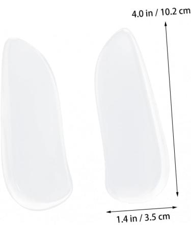 NOLITOY 6 Pairs Orthotic Arch Support Shoe Inserts | Heel Wedge Pads for Pain Relief & Comfort - Buy Online on GoSupps.com