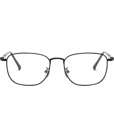 Blue Light Blocking Glasses | Hipster Metal Frame Women Eyeglasses | Computer Reading Gaming Anti Eyestrain Blue Light Glasses Nanyaciv Black Frame Discoloration - Buy Online on GoSupps.com