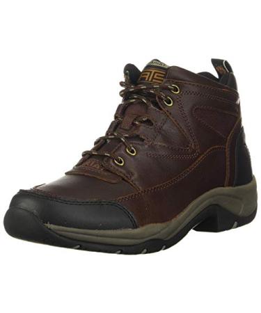 Ariat Women's Terrain Leather Outdoor Hiking Boots 9 Cordovan