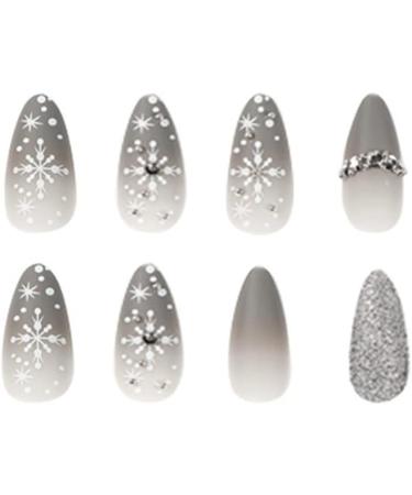 Fake Nail Tips Rhinestones False Nails Set DIY Party Manicure - Buy Online on GoSupps.com