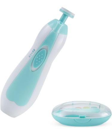 Baby Nail File Electric Nail Trimmer Infant Manicure Set with 6 Grinding Heads for Nail Care Scissors - Buy Online on GoSupps.com