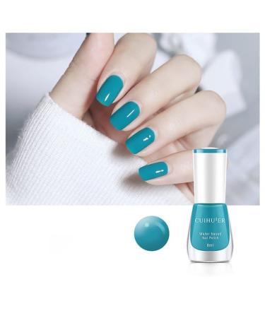 Nail Lights 8ML Base Coat Varnish Top Manicure Nail Polish Permanent Varnishes Polish Semi Nail for Gel Gel Nail - (Color: L)