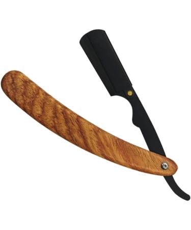 Frcolor 3-in-1 Manual Eyebrow Razor | Wooden Safety Razor for Men Precision Shaving Tool - Buy Online on GoSupps.com