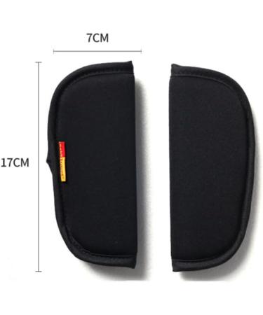 RuishiLinh Soft Baby Child Harness Car Seat Belt Covers - 2 Pairs | Safety Shoulder Pad Protection Cushion for Infant Stroller Pushchair Seatbelt - Buy Online on GoSupps.com