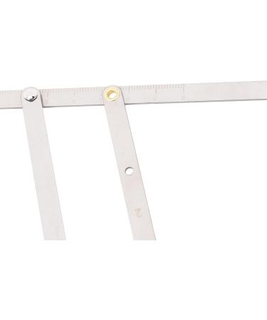 ZHONGHE 1Pcs Eyebrow Ruler Permanent Makeup Eyebrow Ruler Divider Caliper Microblading Stencil Shaping Tool Tattoos Accessories Supplies - Buy Online on GoSupps.com