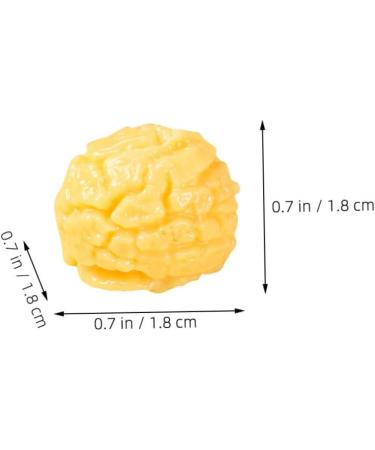 KICHOUSE 10pcs Corn Kernel Model Home Decor Restaurant Display Prop Diy Popcorn Accessory Simulation Popcorn Models Imitation Popcorn Decoration Popcorn Prop Phone Case Child Earrings Pvc - Buy Online on GoSupps.com