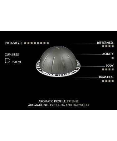 European Version Nespresso VertuoLine Gran Lungo (5 ounce): Fortado 20 Capsules - Buy Online on GoSupps.com