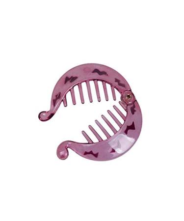 Durable Resin Banana Clip Set - 4 Fishtail Hair Clips with Rounded Edges | Unique Fish Shape Handle | Stylish Hair Accessories for Women & Girls (Random Colors) - Buy Online on GoSupps.com