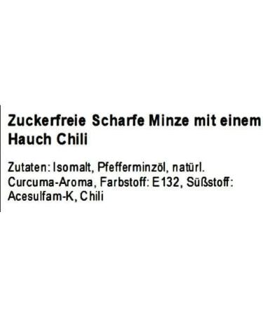 2.5 kg hot mint without sugar with a touch of chili in mini form - Buy Online on GoSupps.com