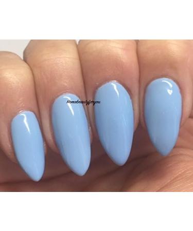 Bluesky Gel Nail Polish Blue Baby Blue Color Sky Queen Spring Summer UV LED Soak Off 10ml (Requires Drying under LED/UV Lamp) - Buy Online on GoSupps.com