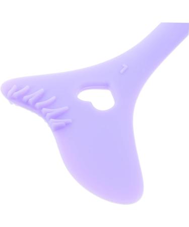 DRESSOOS Eyeliner Stencils Eyeliner Stamp Eyeshadow Applicators Eyeliner Pencil Eyelash Stencil Eyelashes Protection 12.00X6.00X0.50CM Purple - Buy Online on GoSupps.com