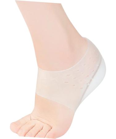 NOLITOY Invisible Half Increase Heel Insoles for Men & Women - Heightening Shoe Inserts for Comfort & Lift - Size 6 White - Buy Online on GoSupps.com