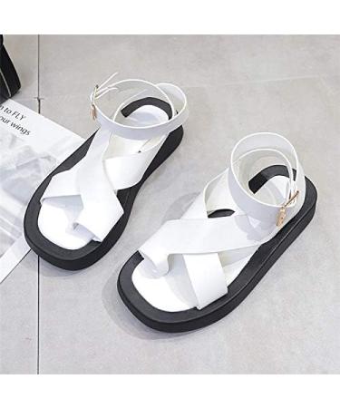 CrEev Women's Summer Sandals | Fashion Platform Shoes | Non-Slip Style - Size 8 - Buy Online on GoSupps.com