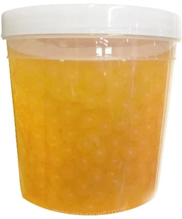 WaNaHong Popping Boba 1.3 KG - Passion Fruit Flavor for Prosecco and Cocktails | Dessert Toppings - Buy Online on GoSupps.com