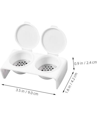 Beaupretty Monomer Holder Nail Art Brush Cup Nail Bowl Dappen Dish with Lid Damping Dish for Nails Soaking Bowl for Acrylic Nails Dappen Dish for Nails Liquid Stainless Steel Tool - Buy Online on GoSupps.com