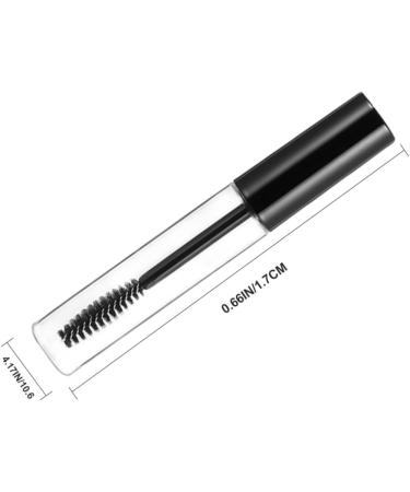 DOITOOL 8 Pi ces Conteneur Noir Vide Bouteille De Stockage Tube De Cr me Pour Les Cils Bouteille De Mascara Bouteilles Et De Mascara Mini Tube De Mascara R cipient Remplissage 10.6x1.7cm couleur assortie - Buy Online on GoSupps.com