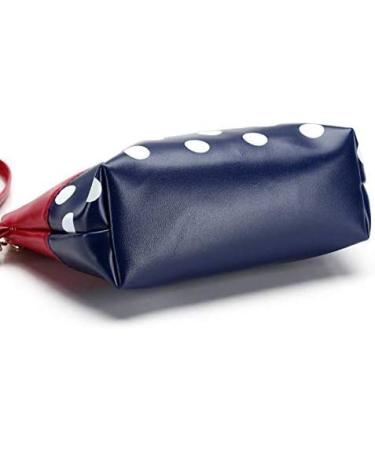 Boyigog Mouse Ears Style Cosmetic Bag - Women's Makeup Mini Wallet for Handbag | Red & Black Cartoon Pouch for Makeup Keys Headphones & Lipstick - Buy Online on GoSupps.com