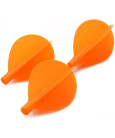 CUESOUL Orange AK4 Slim Shape Diamond Shield Teardrop Kite Big Wing Standard Dart Flights - Buy Online on GoSupps.com