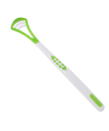 Tongue Scraper Tongue Cleaning Brush Scraping Tools Tongue Scrubber for Healthy Care Mouth Hygiene Green Tongue Cleaners