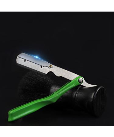 Manual Razor Holder & Beard Shaver Blades - Convenient Barber Supplies for Home Shaving - Buy Online on GoSupps.com