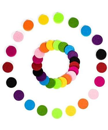 Polish 50pcs 22mm Refill Felt Pads for Essential Oils Diffuser Locket Necklace | International Shipping Available - Buy Online on GoSupps.com