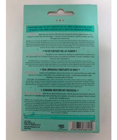 Dirty Works Charcoal Nose Pore Strips - 6 Effective Strips for Clearer Skin | International Shipping Available - Buy Online on GoSupps.com