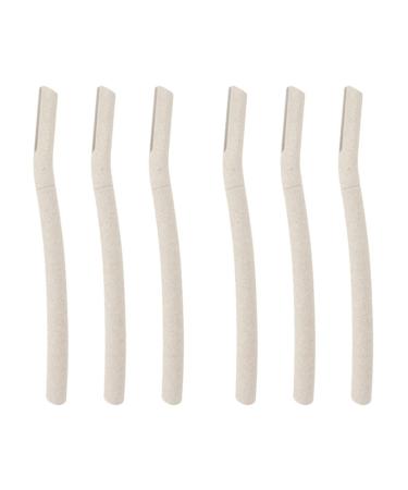 FOMIYES 6 STK eyebrow scraps make-up-toolkit make-up gadget eyebrow cutter hair razor make-up-eye brown razor makeup.