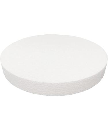 8 Inch 10-Pack Foam Circles for Crafts - 1 Thick Polystyrene Round Disc for DIY Projects, Cakes, Decorations, Sculpture Modeling - White Foam Circles for Arts and Crafts - Buy Online on GoSupps.com