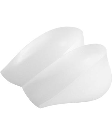 Height Boosting Insoles - Transparent Silicone Footbed Enhancer (2.4in) for All Shoes - Universal Heel Pad - Buy Online on GoSupps.com