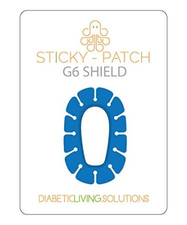 The Blue G6 Shield for Your Dexcom Over Patches Diabetic Accessory | Reusable and Washable | Great Gift for a Diabetic Child or Adult